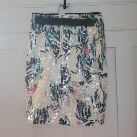 Sequin H&M Skirt - Picture 4 of 9